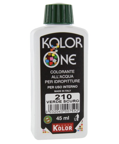 Ferramenta1.com | Colorante kolor one 45 ml verde scuro 210 - PZ 12