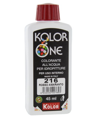 Ferramenta1.com | Colorante kolor one 45 ml rosso amaran 216 - PZ 12