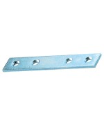 Ferramenta1.com | Lastrina a 4 fori diritta 120 mm** - PZ 100