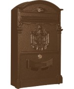 Ferramenta1.com | Cassetta postale regia posta all 26x9x41 cm bronzo - PZ 1