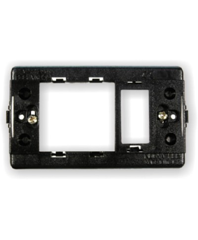 Ferramenta1.com | Tondo ecl 101 tp supporto schuko +1 modulo - PZ 25