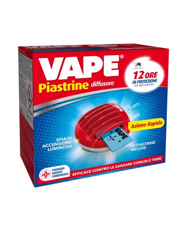 Ferramenta1.com | Antizanzare vape elettroem e 10 piastrine - PZ 12