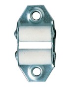 Ferramenta1.com | Guidacinghia ferro verticale c/rullini plastica** - PZ 50