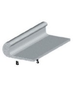 Ferramenta1.com | Profilo argento h.100 cm unghietta 18x1 mm* - PZ 5