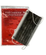 Ferramenta1.com | Mascherina chirurgica col.nero pz 10 - CF 30