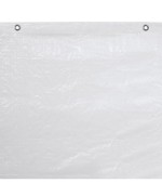 Ferramenta1.com | Telo p/ponteggi antipolvere 1,8x25 m bianco - PZ 1