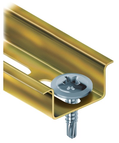 Ferramenta1.com | Vite autoperforante ffll 4,8x 25mm zn bian drillex - PZ 500