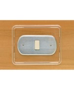 Ferramenta1.com | Sottointerruttore plastica trasparente - PZ 20