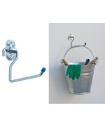 Ferramenta1.com | Gancio zincato 4030 a forma l 150 mm - PZ 10