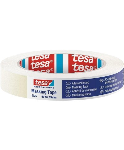 Ferramenta1.com | Nastro maschera edilizia tesa 19 mm x 50 m - PZ 96