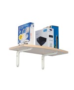 Ferramenta1.com | Reggimensola acciaio 2522 bianco 250 mm - PZ 10