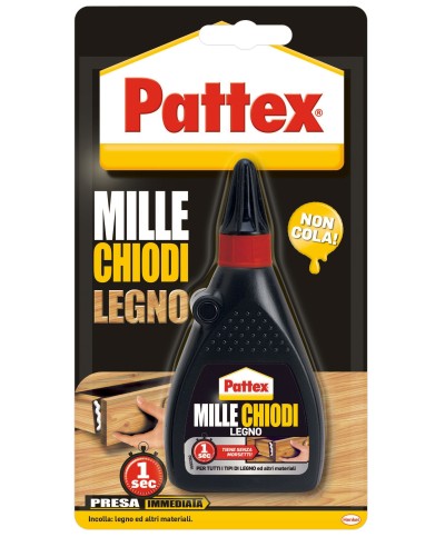 Ferramenta1.com | Pattex millechiodi legno 100 g - PZ 12