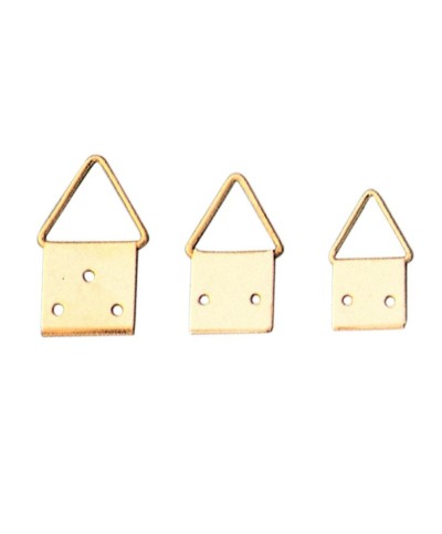 Ferramenta1.com | Attaccaglia ottonata snodata per quadri n. 1** - PZ 1000