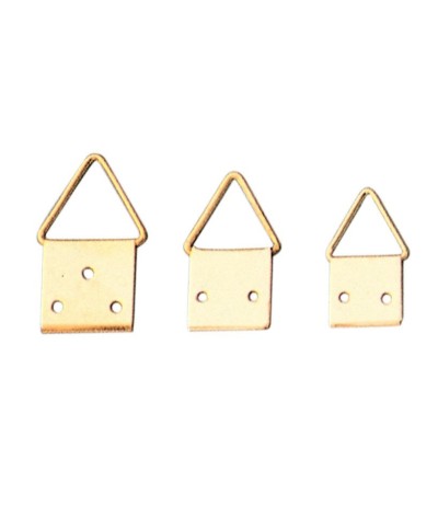 Ferramenta1.com | Attaccaglia ottonata snodata per quadri n. 3** - PZ 500