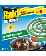 Ferramenta1.com | Antizanzare raid zampirone 10 pz - CF 24