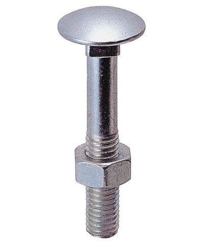 Ferramenta1.com | Bulloni zinc. a legno ttqst uni-5732 10x 70 - PZ 100