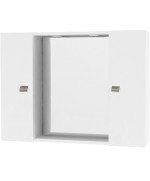 Ferramenta1.com | Specchio da bagno 198 a 2 ante bianco - PZ 1