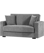 Ferramenta1.com | Divano 2 posti con cassettone nora young light gray 108 - PZ 1