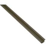 Ferramenta1.com | Binario in plastica c 0037 da 2 m nero - PZ 1
