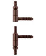 Ferramenta1.com | Cerniera anuba acciaio bronzato barocco  9 mm** - PZ 80
