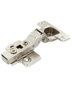 Ferramenta1.com | Cerniera ammortiz d 35 nichel collo  8 c/basetta - PZ 20