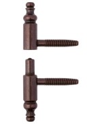 Ferramenta1.com | Cerniera anuba acciaio bronzato barocco 16 mm* - PZ 30