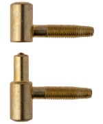 Ferramenta1.com | Cerniera anuba acciaio ottonato d 13 mm** - PZ 100
