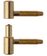 Ferramenta1.com | Cerniera anuba acciaio ottonato d 14 mm** - PZ 75