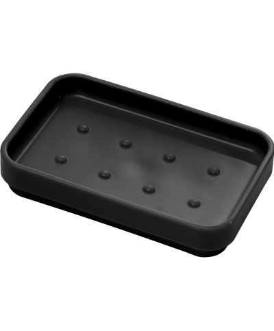 Ferramenta1.com | Gedy 6312 seventy portasapone nero opaco - PZ 8