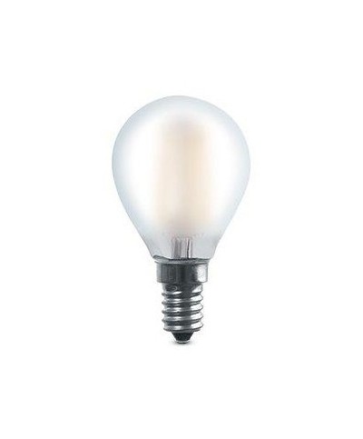 Ferramenta1.com | Led sfera  4w e14 2700k  470 lm filam satin - PZ 10