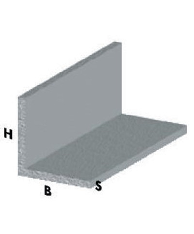 Ferramenta1.com | Profilo argento h.100 cm angolare 40x40x1,5 mm** - PZ 5