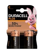 Ferramenta1.com | Duracell batt alcalina 1/2 torcia 2 pz mn1400 - BL 10