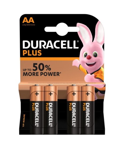 Ferramenta1.com | Duracell batt alcalina stilo 4 pz mn1500 - BL 20