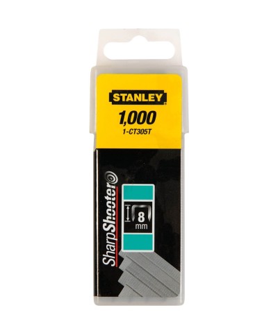 Ferramenta1.com | Piranha stanley 1-ct305t (x70108) graffette 8 mm pz.1000 - CF 1