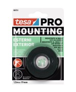 Ferramenta1.com | Nastro biadesivo tesa mounting pro est. 19mmx1,5m - PZ 12