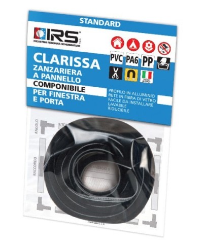 Ferramenta1.com | Zanzariera irs clarissa spazzolino da 5 m - PZ 1