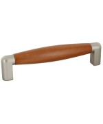 Ferramenta1.com | Maniglia faggio 4090 139x28 mm ciliegio nich sat (a)** - PZ 25