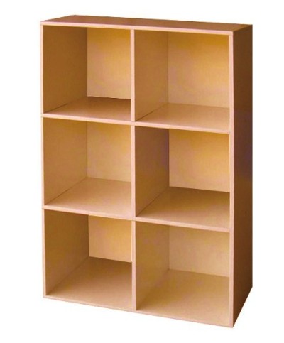 Ferramenta1.com | Libreria cubo  6 61xh91 cm ciliegio - PZ 1
