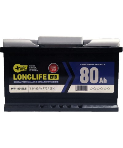Ferramenta1.com | Batteria auto mv startstop 80ah 770a tecnol efb - PZ 1