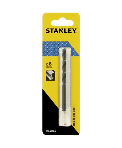 Ferramenta1.com | Piranha stanley sta50065 (x50065) punta hss 6 mm - PZ 1