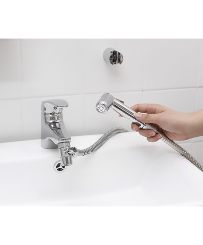 Ferramenta1.com | Set doccetta c/deviatore e tubo c/adattat rubinet - PZ 1