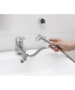 Ferramenta1.com | Set doccetta c/deviatore e tubo c/adattat rubinet - PZ 1