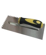 Ferramenta1.com | Frattone acciaio dentato 6x6 dx da 120x280 mm - PZ 6