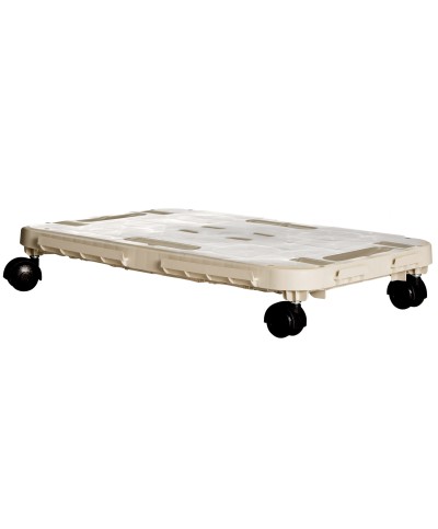 Ferramenta1.com | Pedana c/ruote dolly home 48x29x12,5 cm ecru - PZ 1