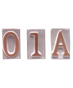 Ferramenta1.com | Lettera a in terracotta 5x9 cm - PZ 10