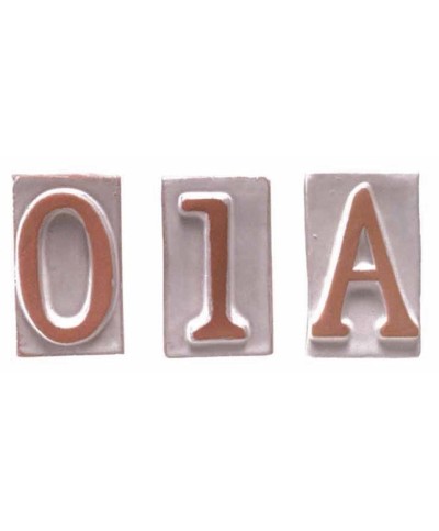 Ferramenta1.com | Lettera c in terracotta 5x9 cm - PZ 10