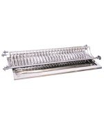 Ferramenta1.com | Mensola colapiatti acciaio inox c/vasch 76 cm - CP 1
