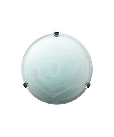 Ferramenta1.com | Plafoniera duna alabastro bianco d 30 cm - PZ 5