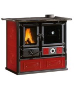 Ferramenta1.com | Termocucina legna 11 kw rosa dsa 4.0 bordeaux - PZ 1