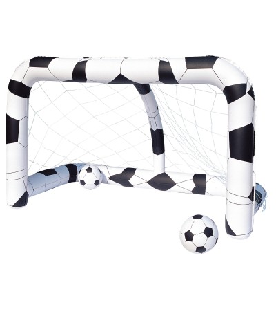 Ferramenta1.com | Porta calcio gonf. c/palloni cm.213x122x137h - PZ 1